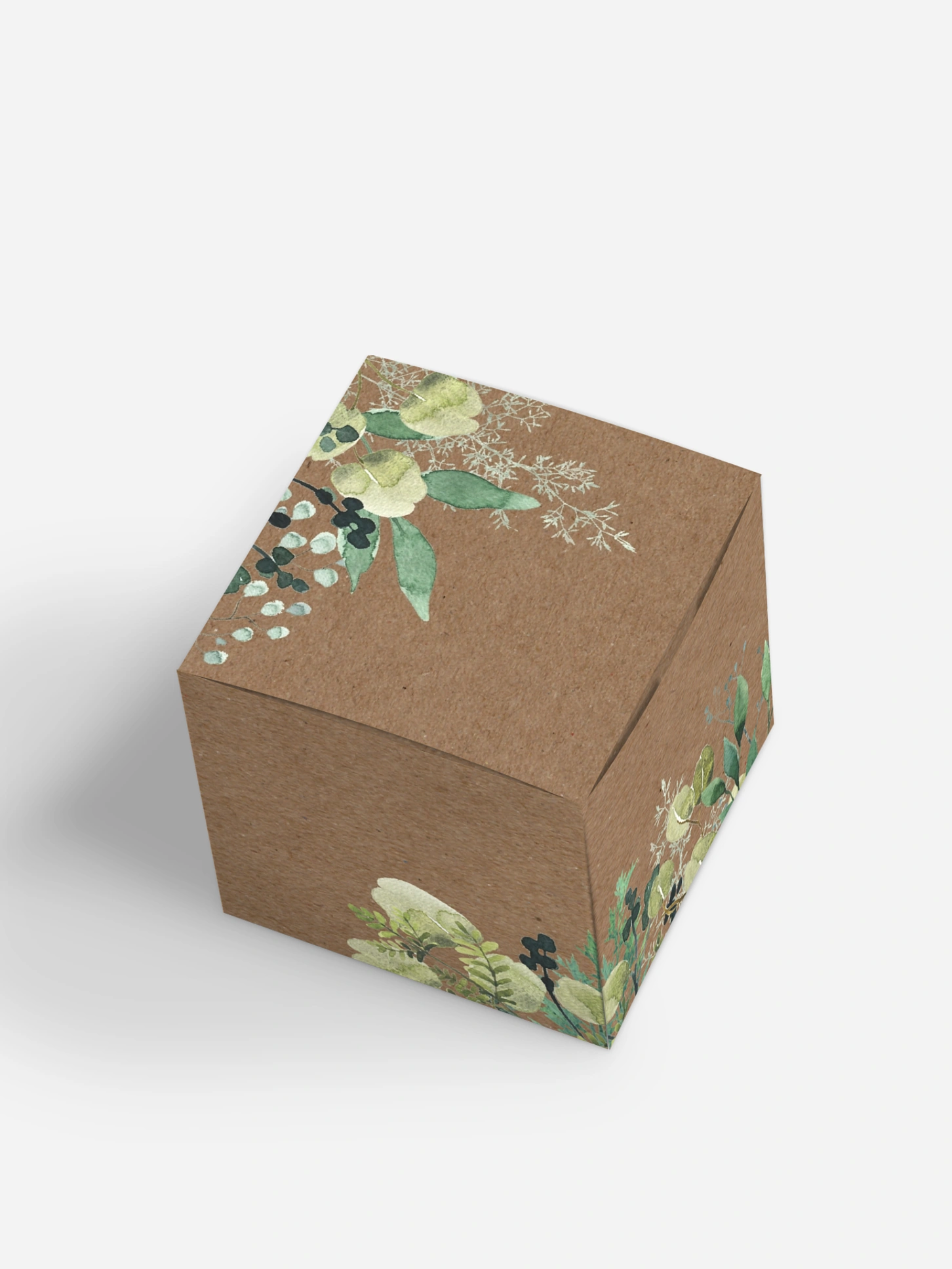 Gastgeschenkbox Rustic Green Magic