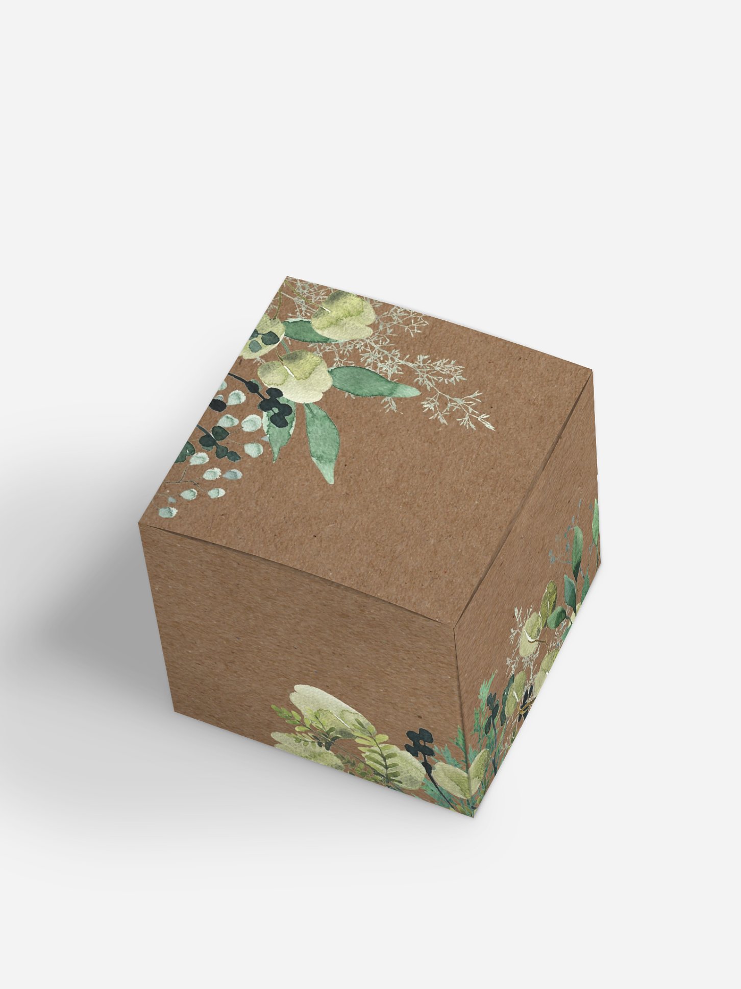 Gastgeschenkbox Rustic Green Magic