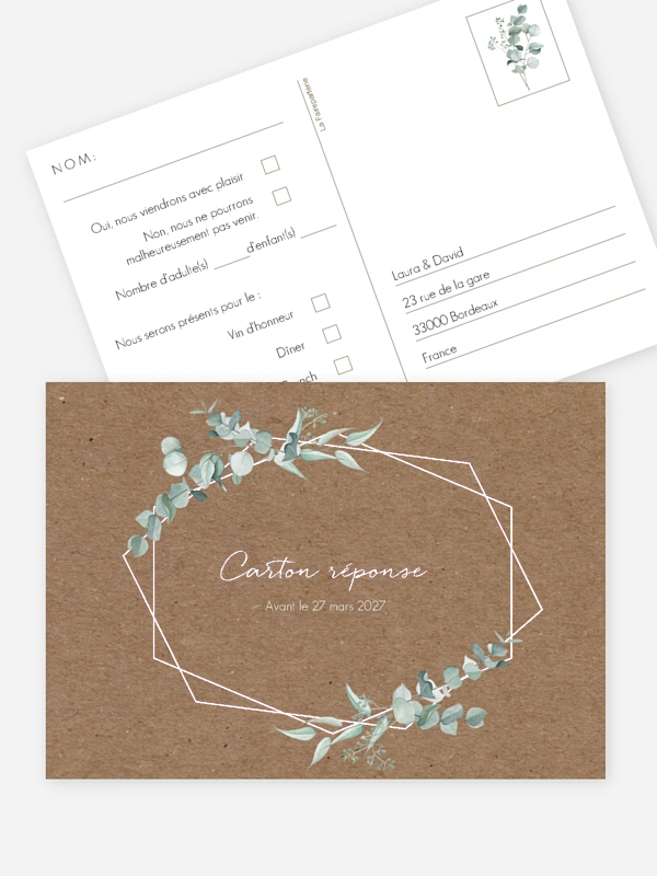 Soft greenery effet kraft