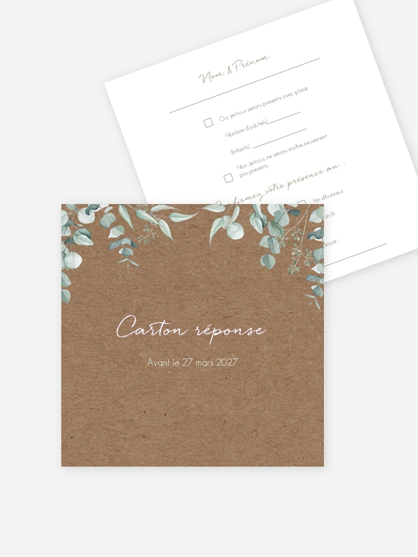 Soft greenery effet kraft