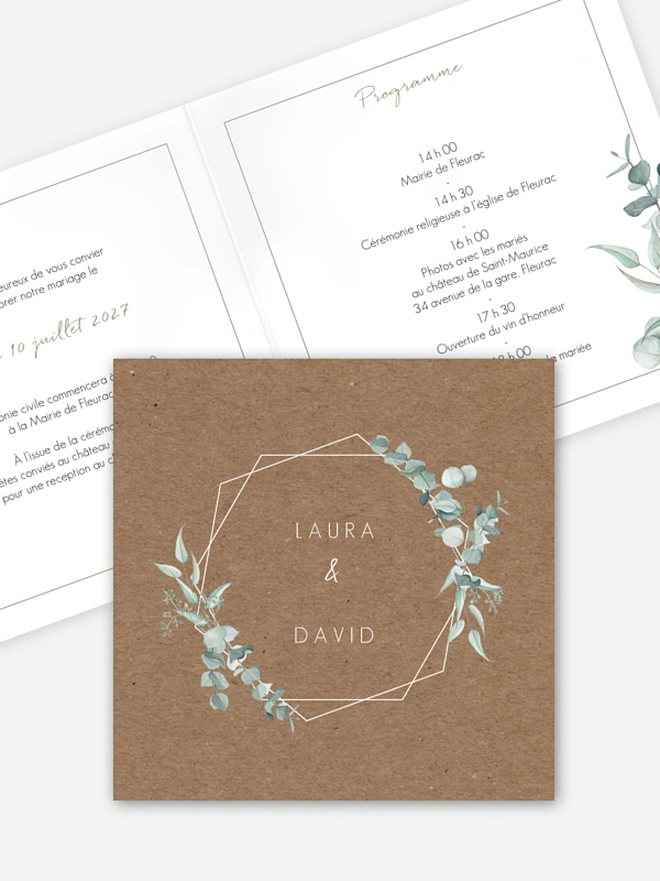 Soft greenery effet kraft