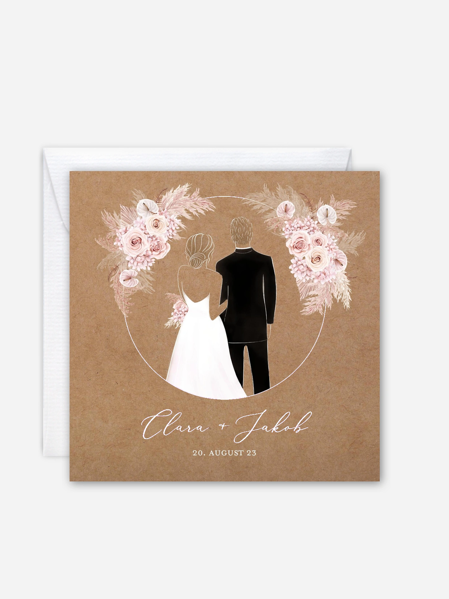 Hochzeitseinladung Bloomy Love