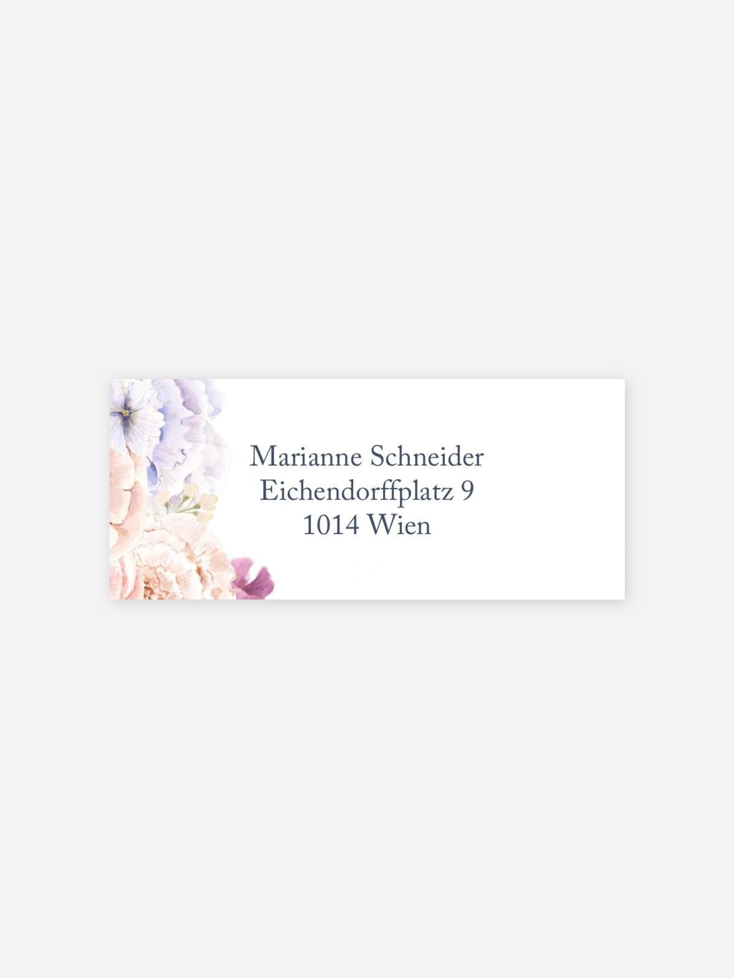 Absenderaufkleber Geburtstag Daphne