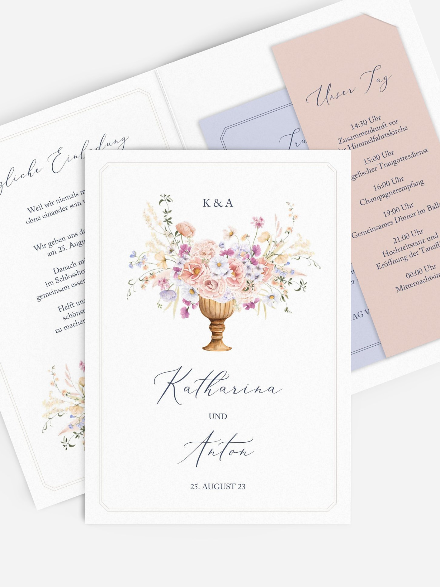 Hochzeitseinladung Daphne