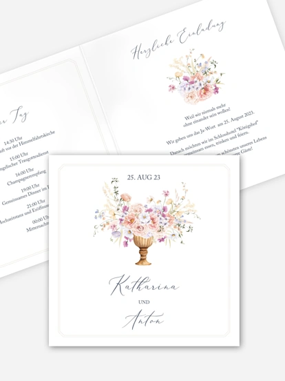 Hochzeitseinladung Daphne