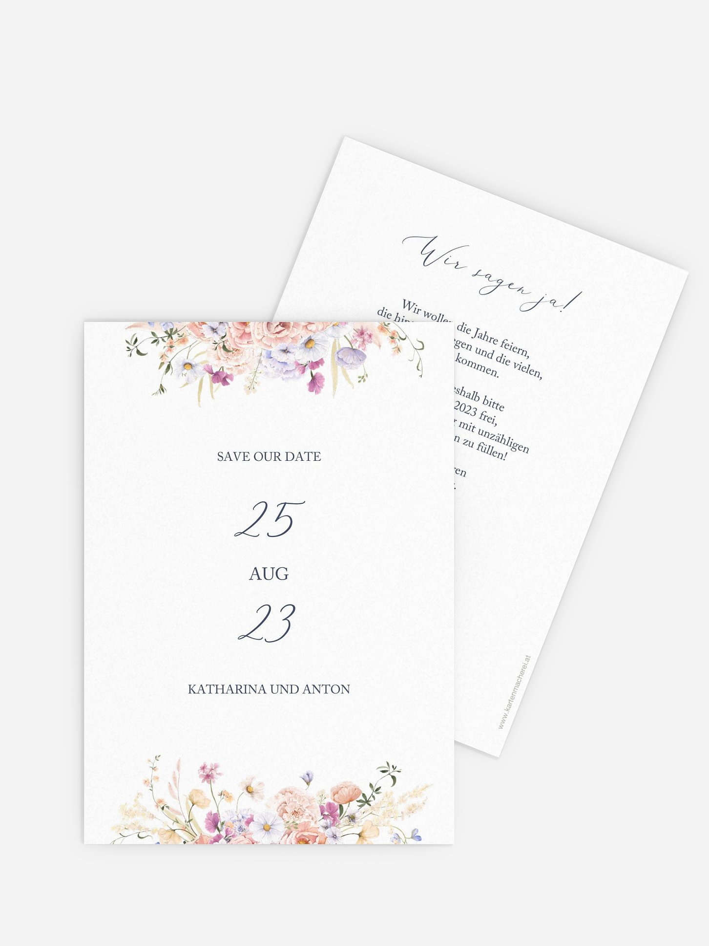 Save-the-Date Karte Daphne
