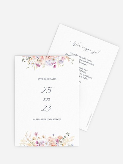 Save-the-Date Karte Daphne
