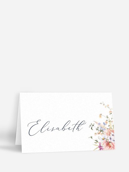 Tischkarte Hochzeit Daphne