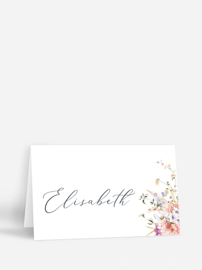 Tischkarte Hochzeit Daphne