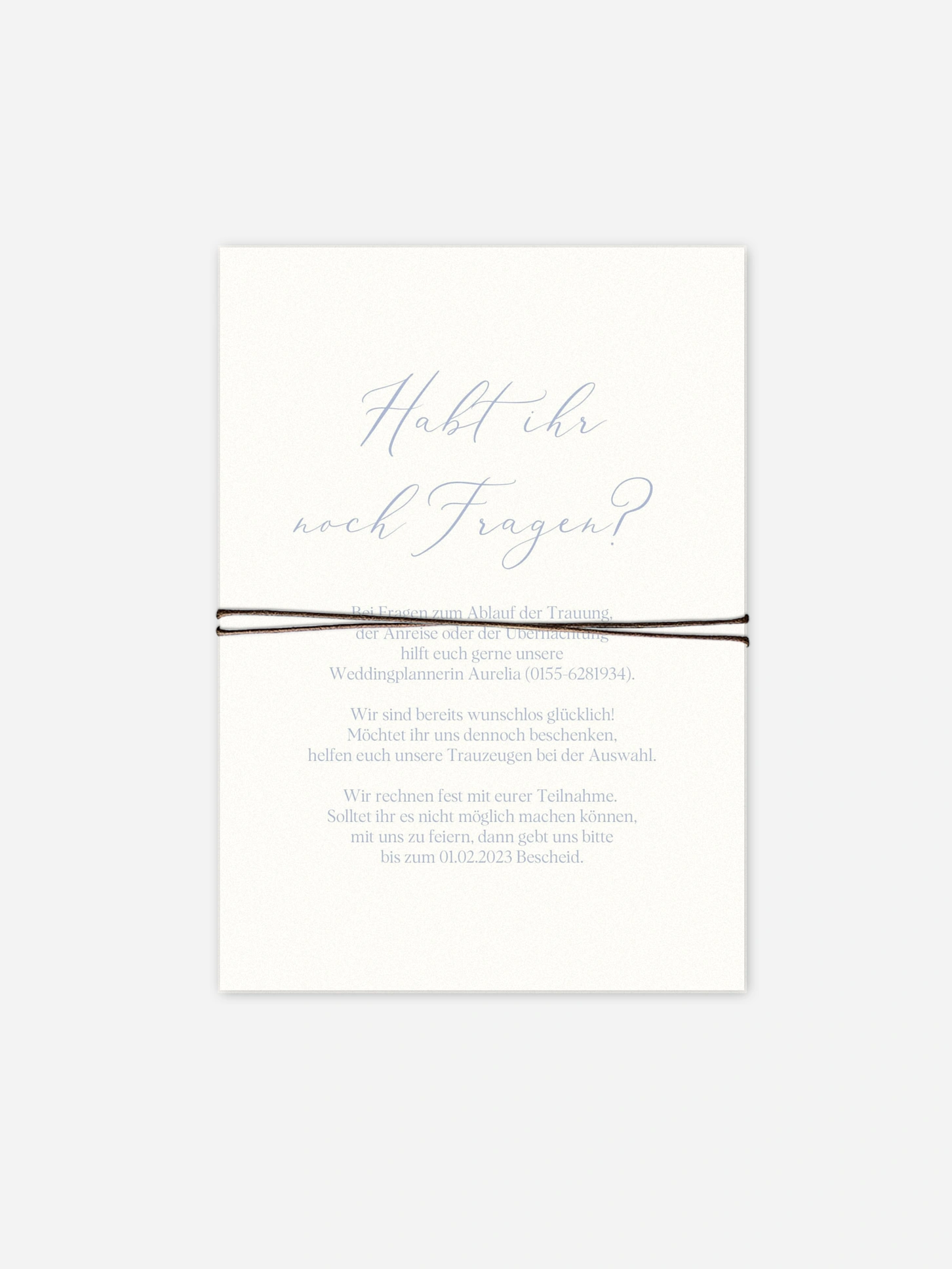 Hochzeitseinladung Eloise