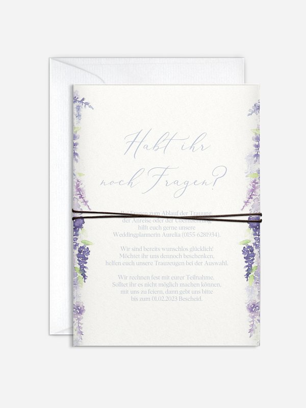 Hochzeitseinladung Eloise