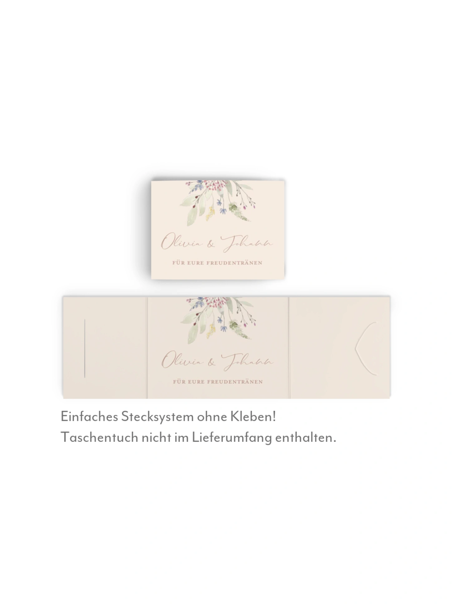 Freudentränen-Taschentücher Wildflower Dance