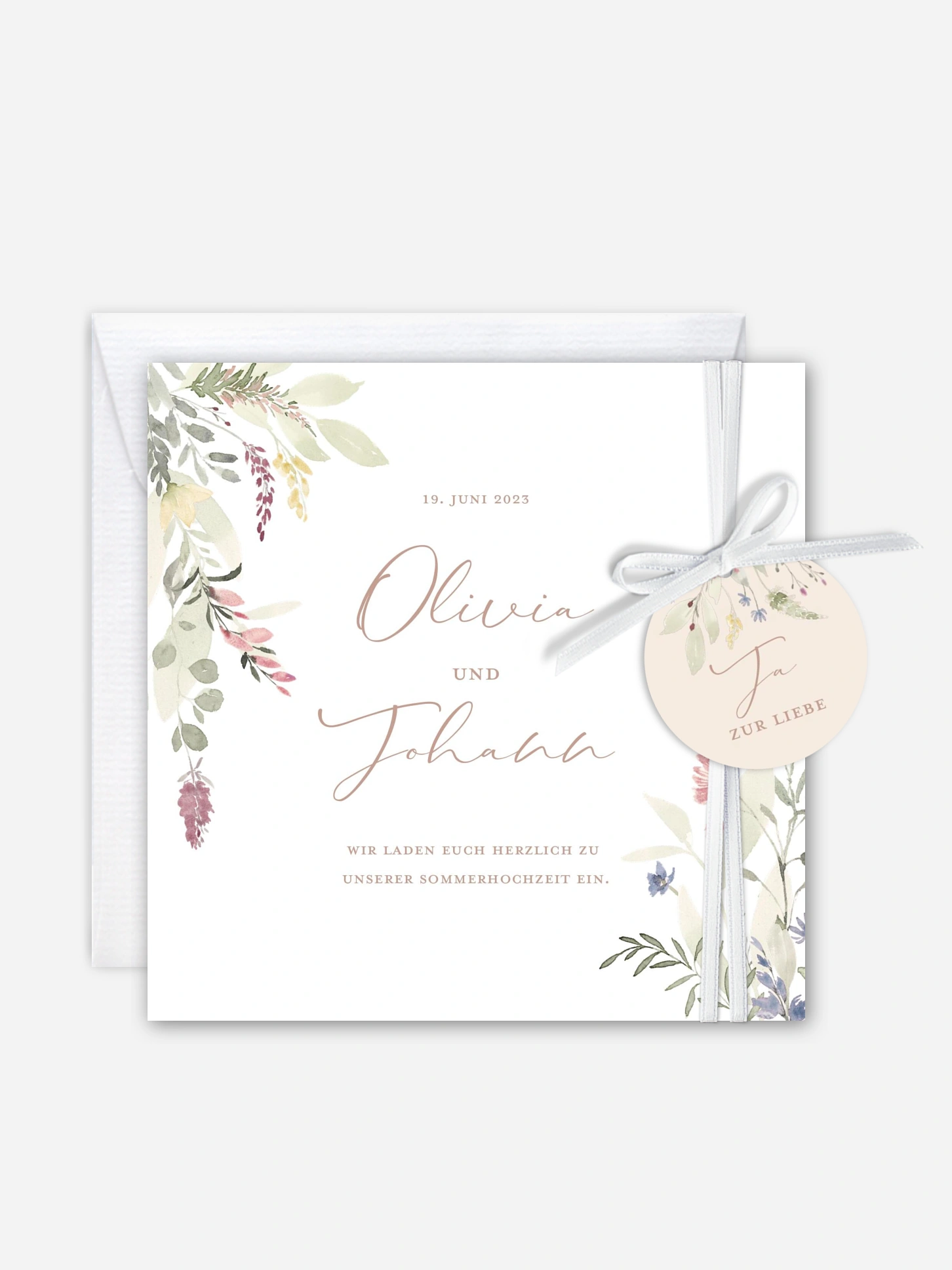 Hochzeitseinladung Wildflower Dance
