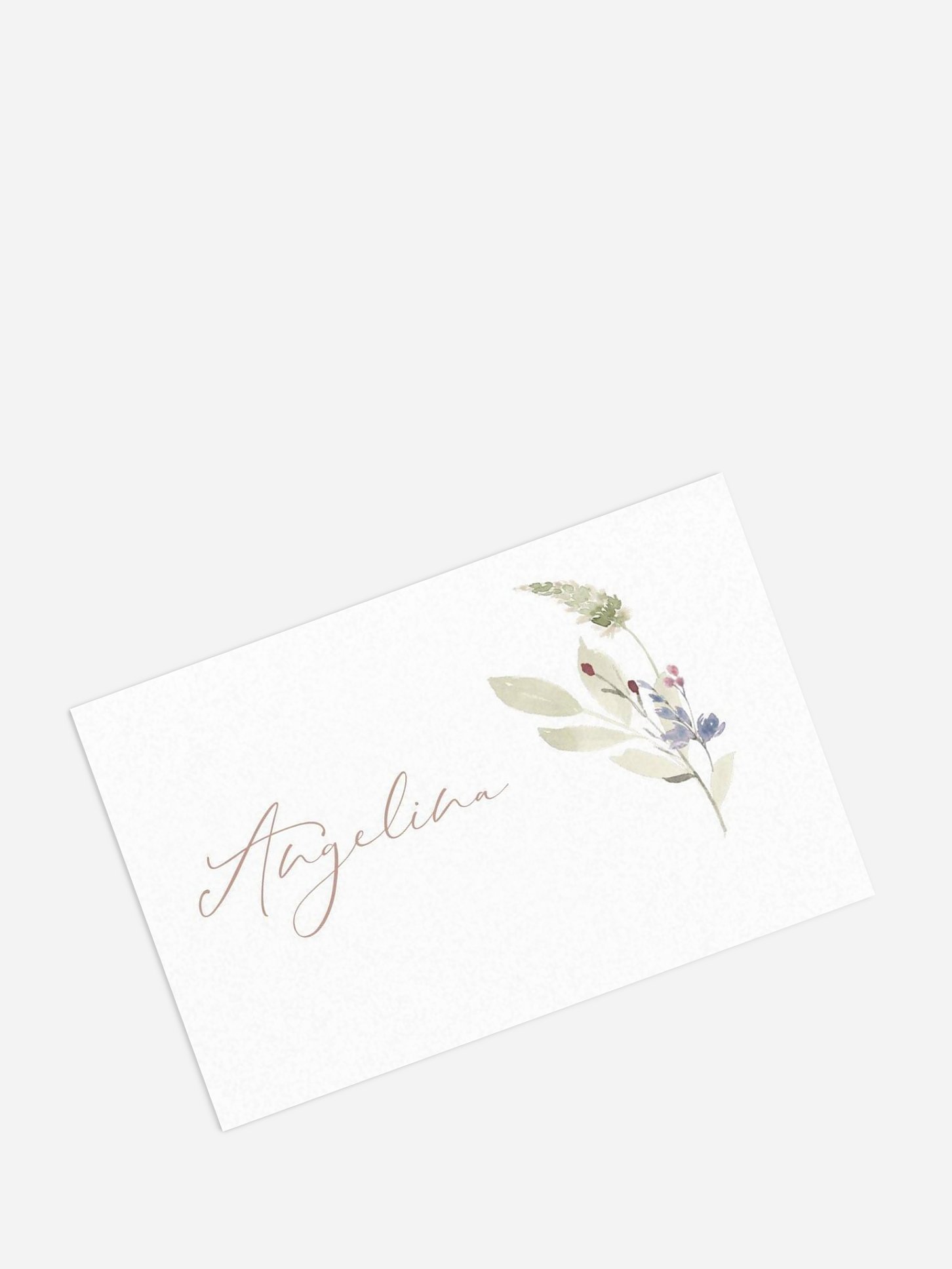 Tischkarte Hochzeit Wildflower Dance