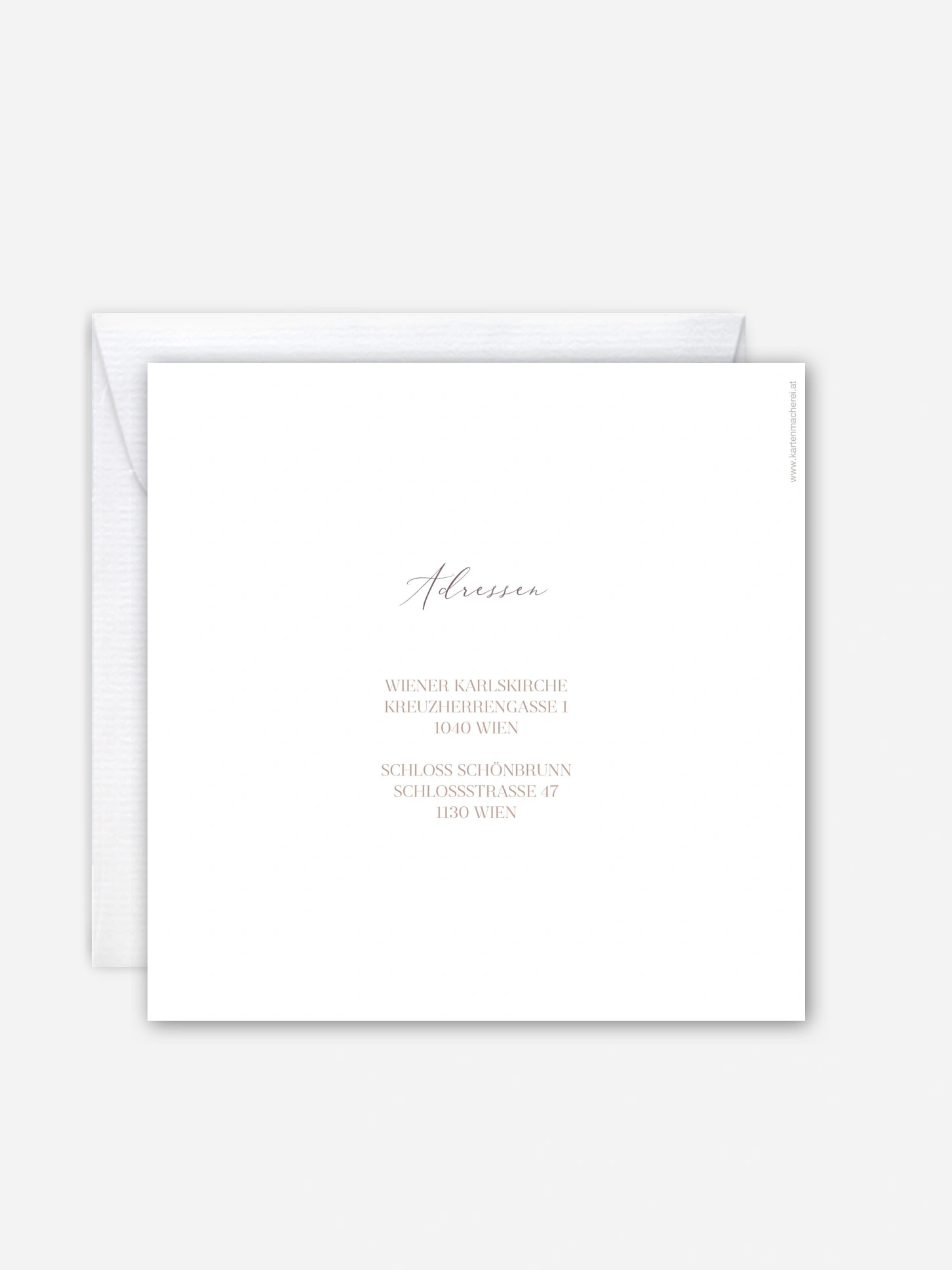 Hochzeitseinladung Tiny Blushes