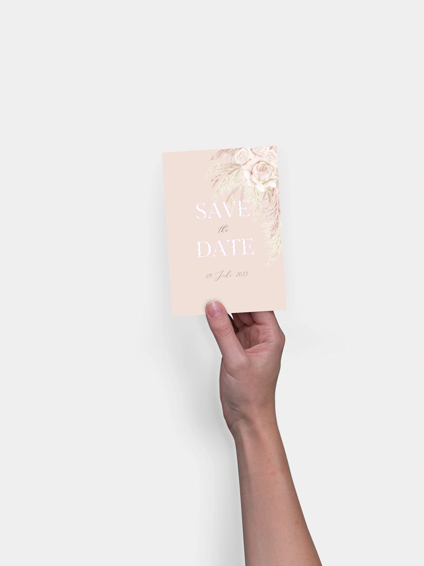 Save-the-Date Karte Tiny Blushes