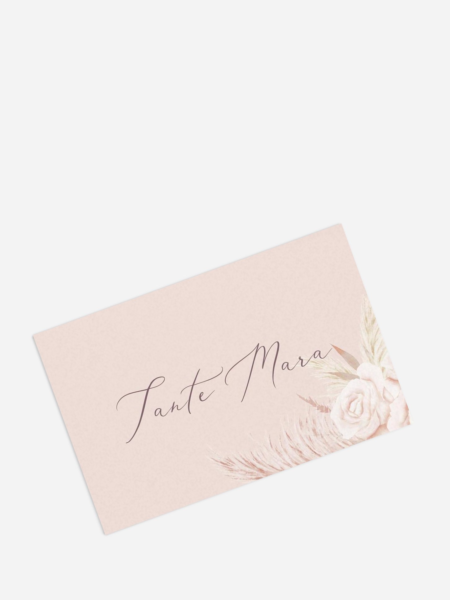 Tischkarte Hochzeit Tiny Blushes