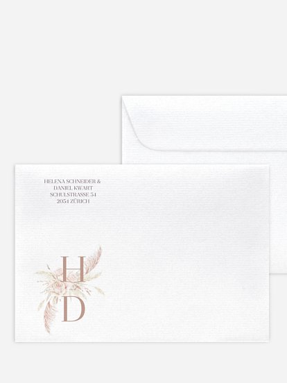 Briefumschlag mit Motiv Tiny Blushes