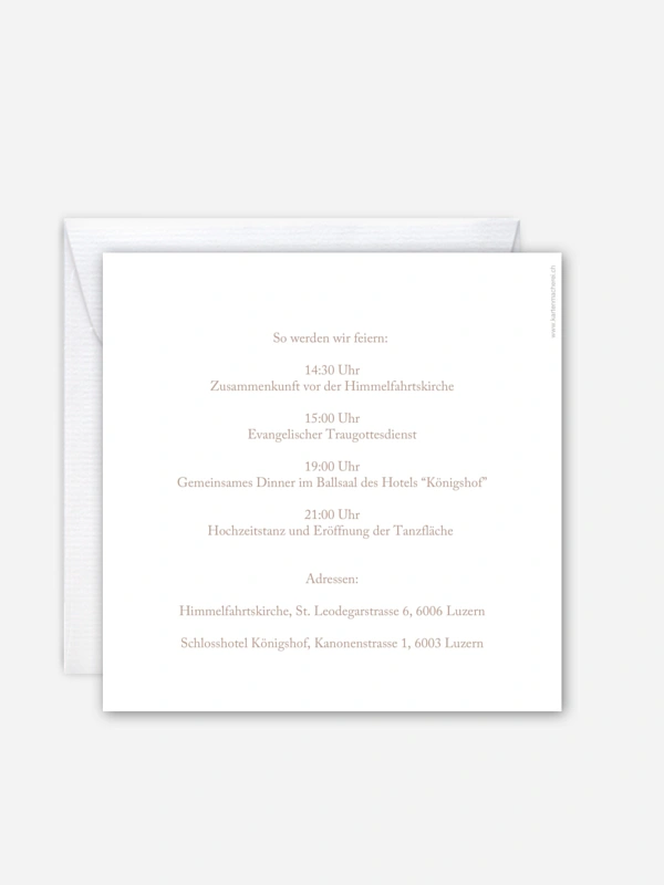 Hochzeitseinladung Soft Sage