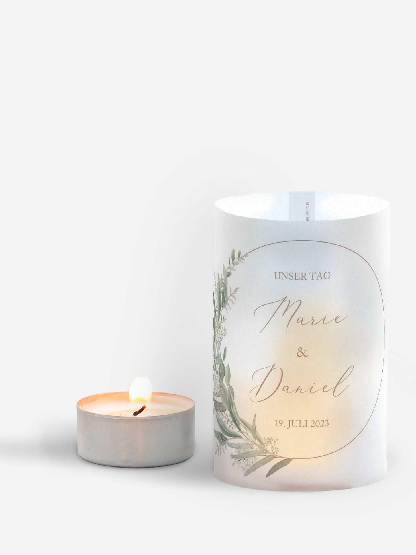 Windlichter Soft Sage