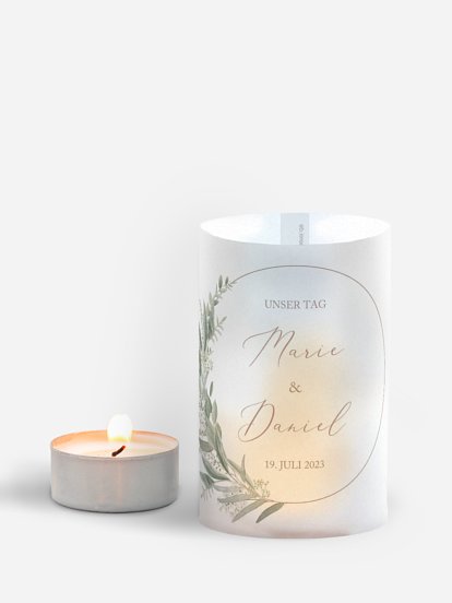 Windlichter Soft Sage
