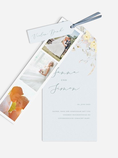 Dankeskarte Hochzeit Evigt