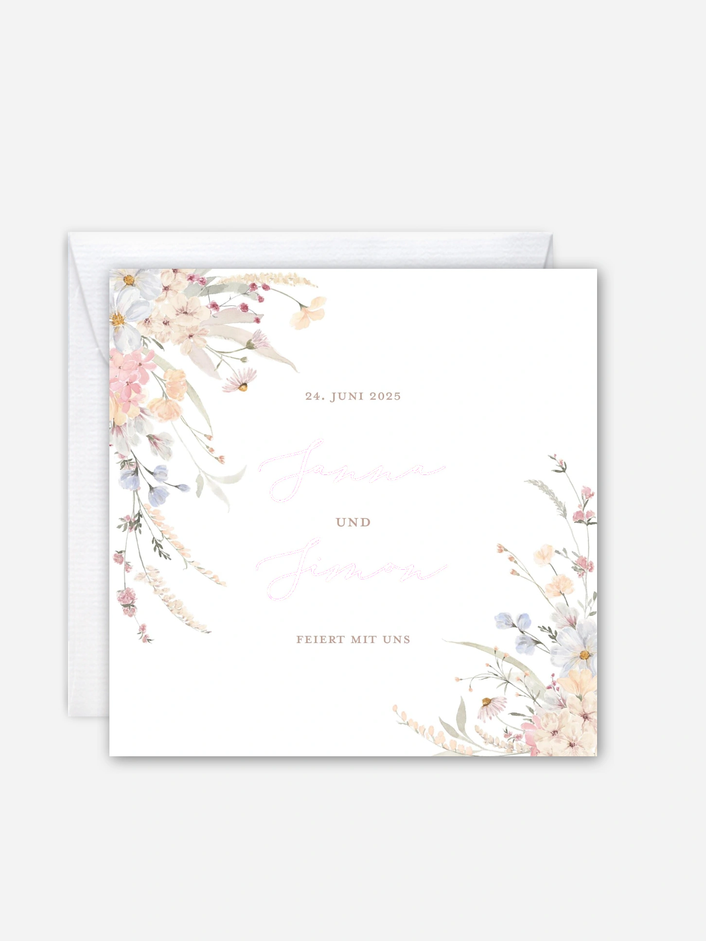 Hochzeitseinladung Evigt