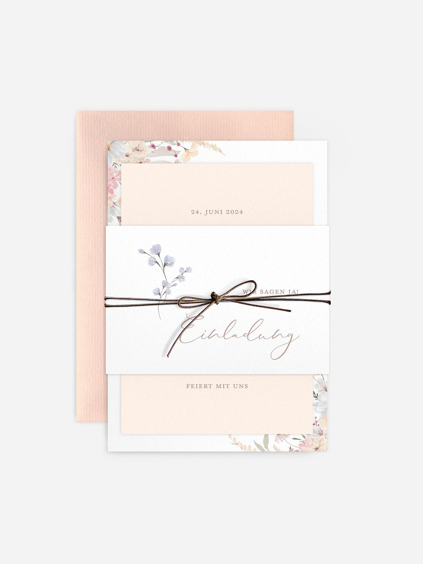Hochzeitseinladung Evigt