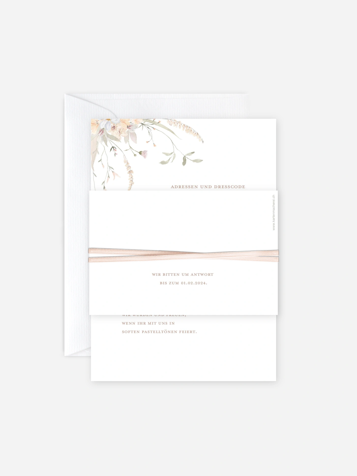 Hochzeitseinladung Evigt