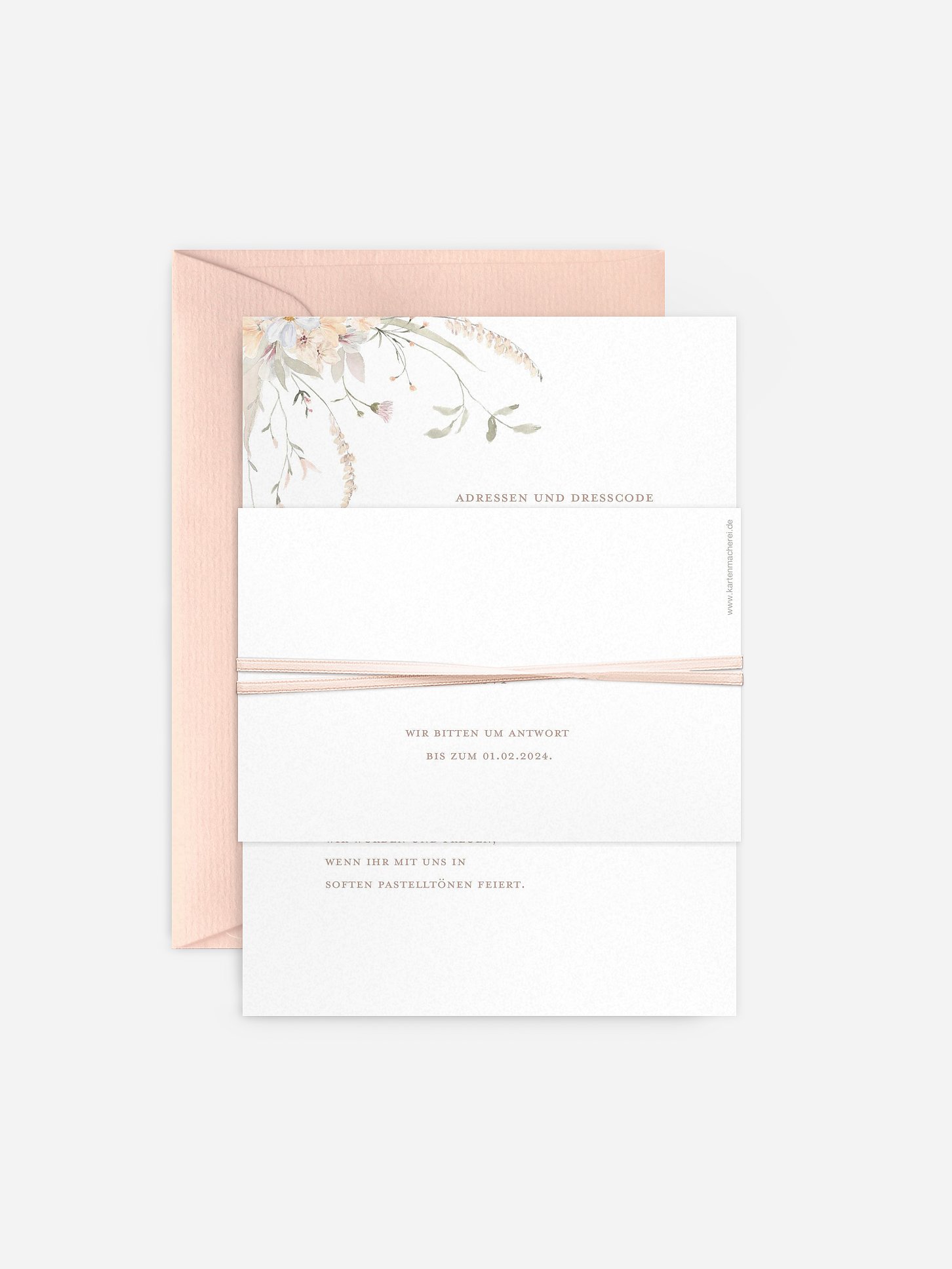Hochzeitseinladung Evigt