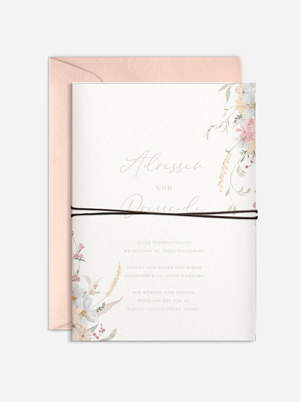 Hochzeitseinladung Evigt