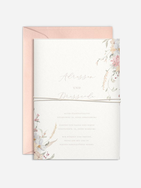 Hochzeitseinladung Evigt