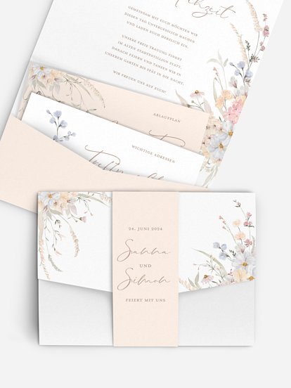 Hochzeitseinladung Evigt