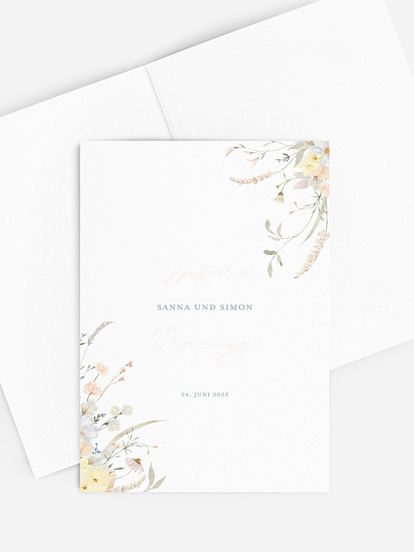 Kirchenheft Hochzeit Evigt