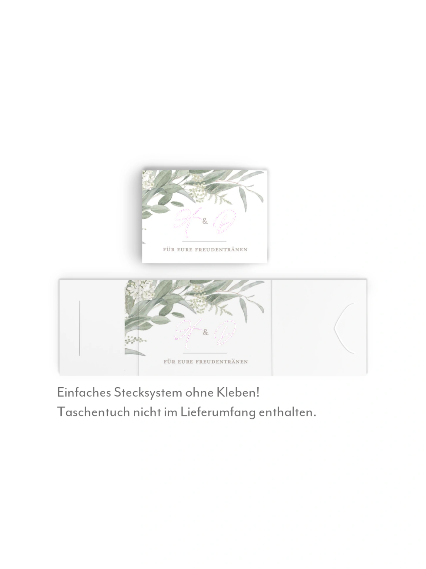 Freudentränen-Taschentücher Dear Greenery