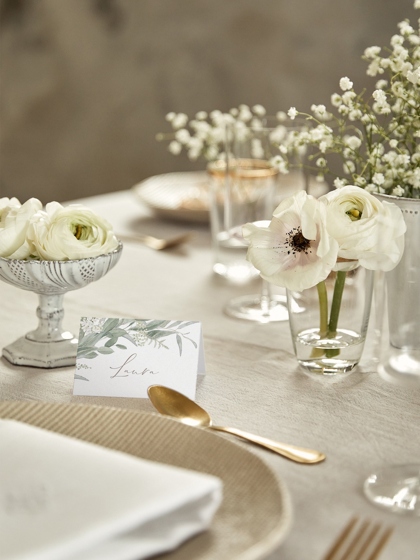 Tischkarte Hochzeit Dear Greenery