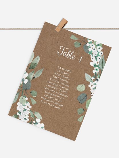 Anneau champêtre effet kraft