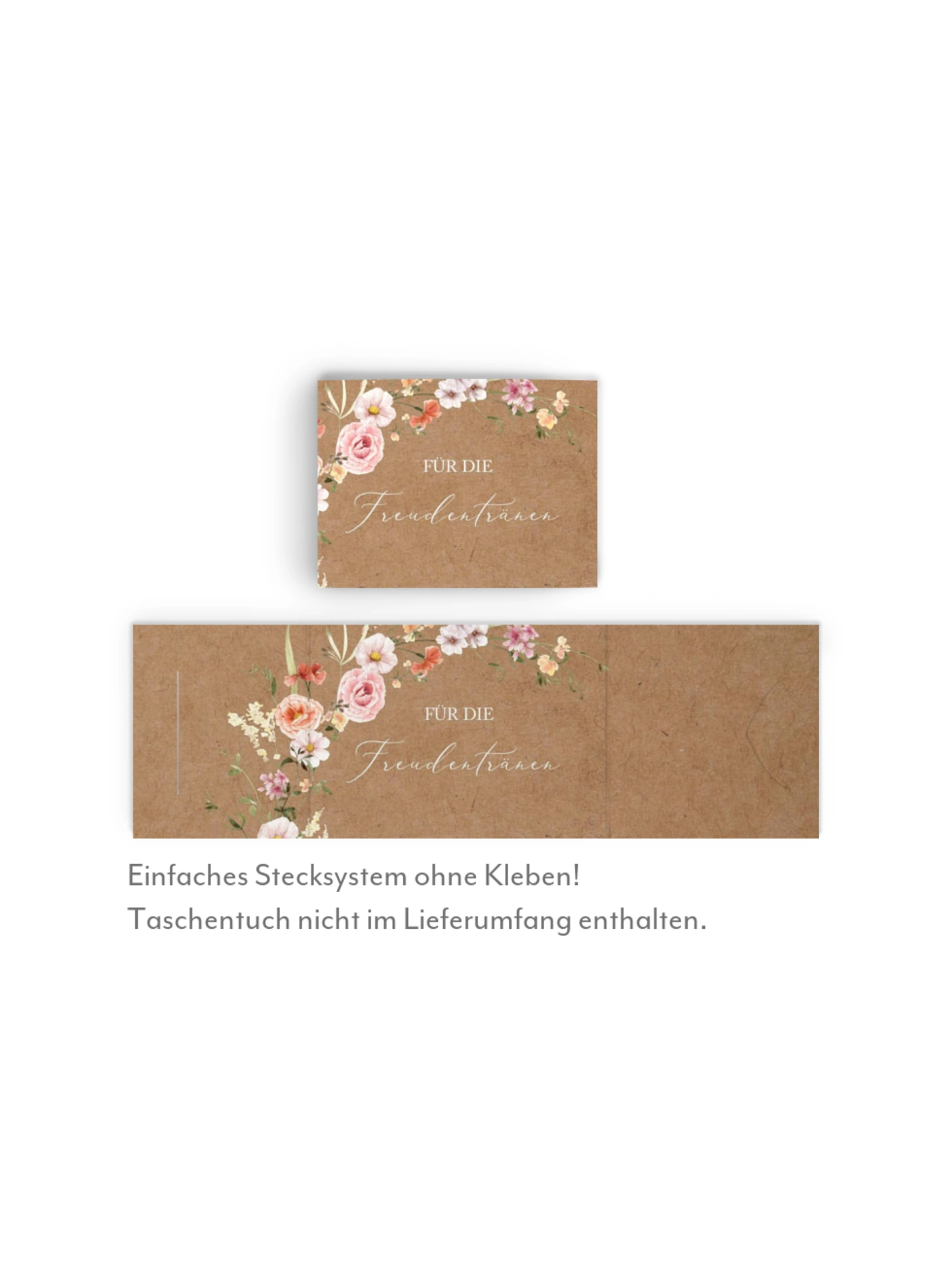 Freudentränen-Taschentücher Flora