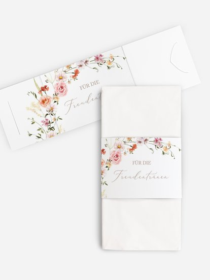 Freudentränen-Taschentücher Flora