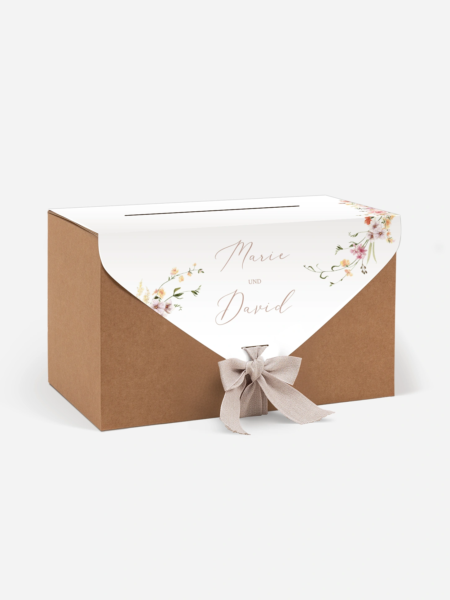 Kartenbox Hochzeit Flora