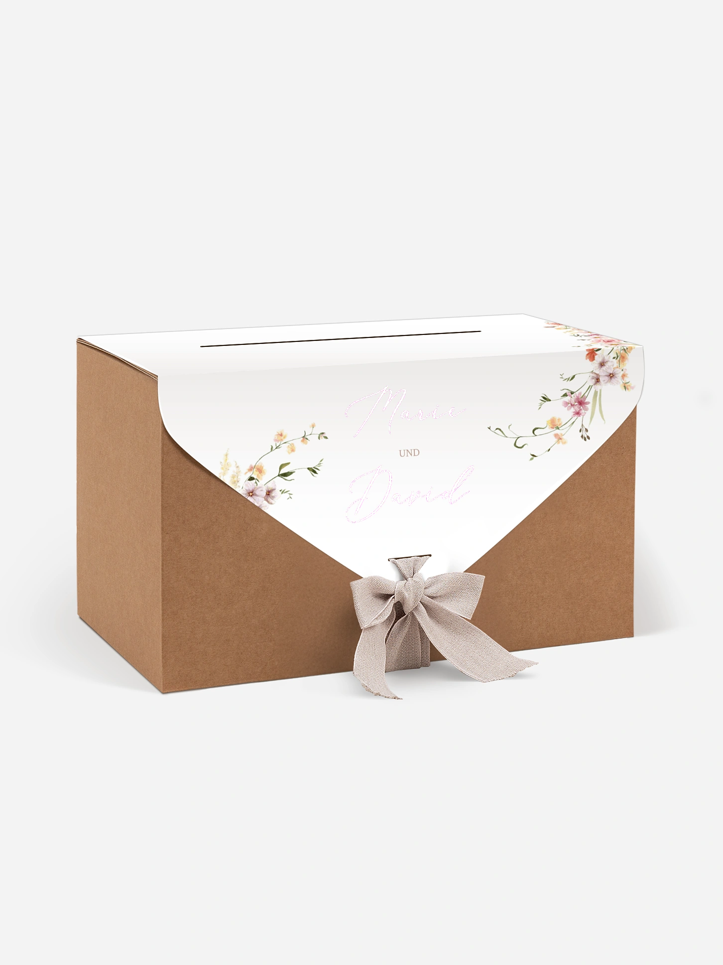 Kartenbox Hochzeit Flora