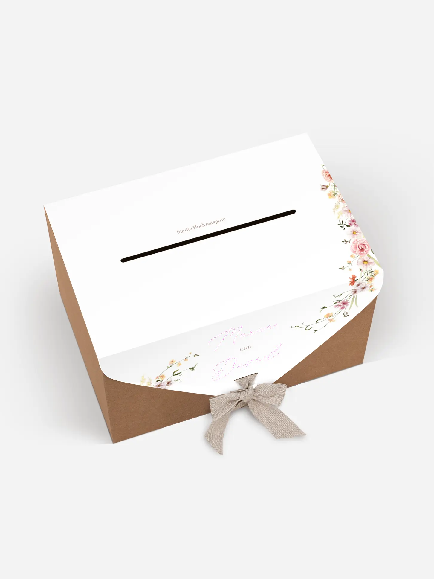 Kartenbox Hochzeit Flora
