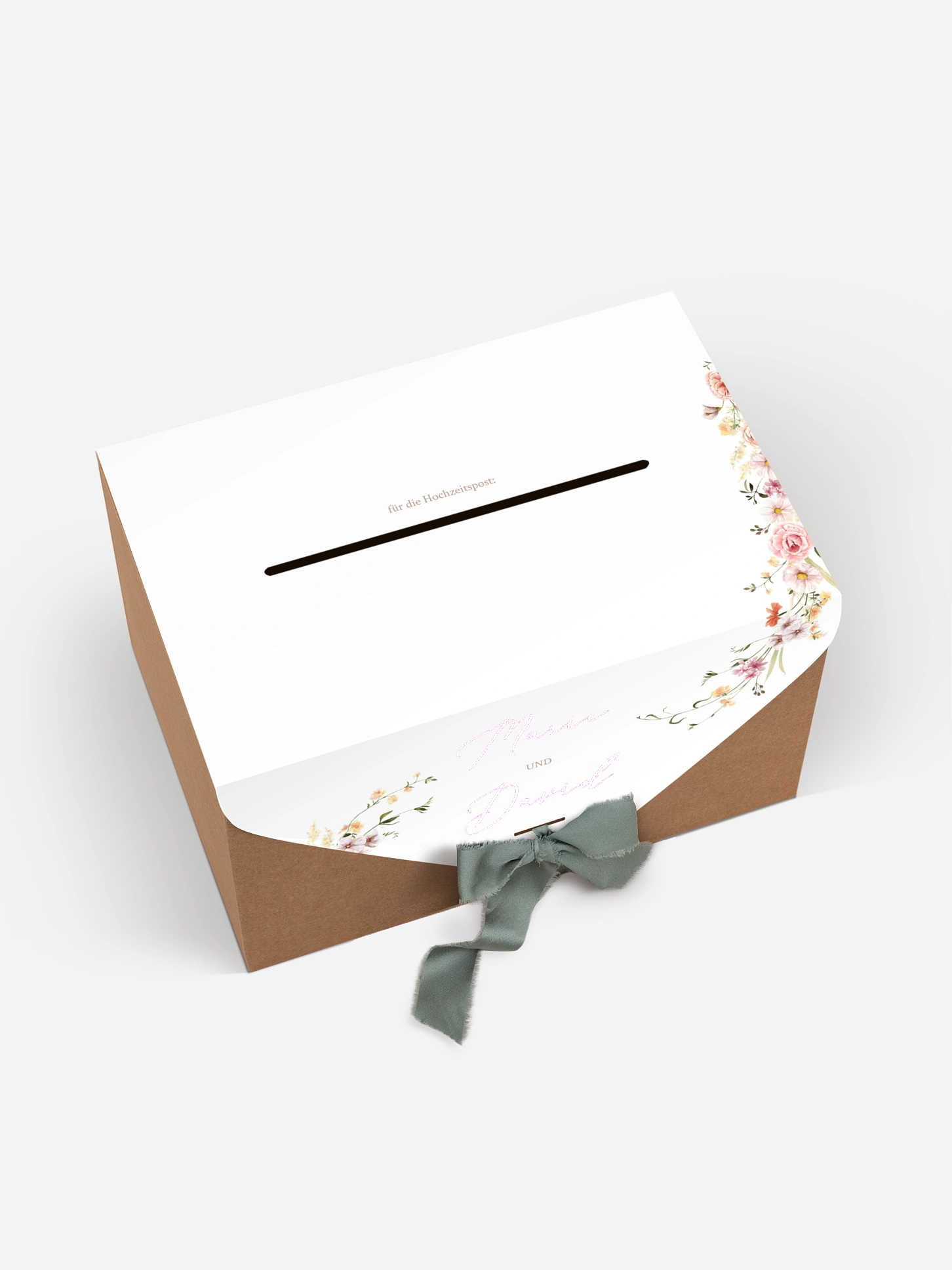 Kartenbox Hochzeit Flora
