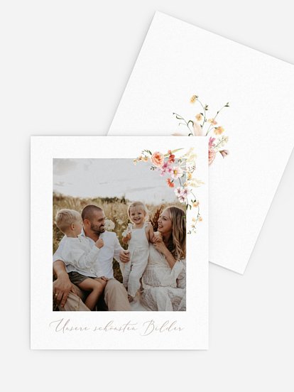 Retro Fotos Ostern Flora