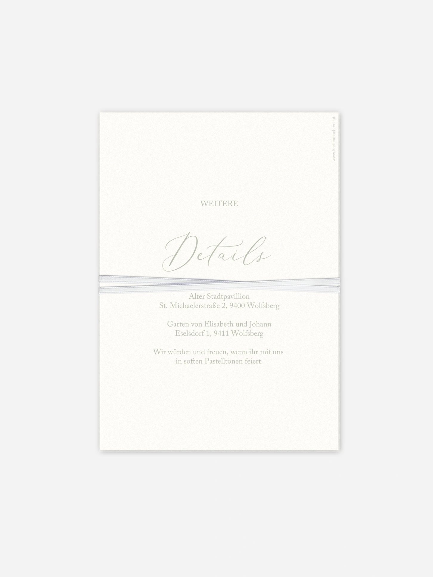 Hochzeitseinladung Peach Roses