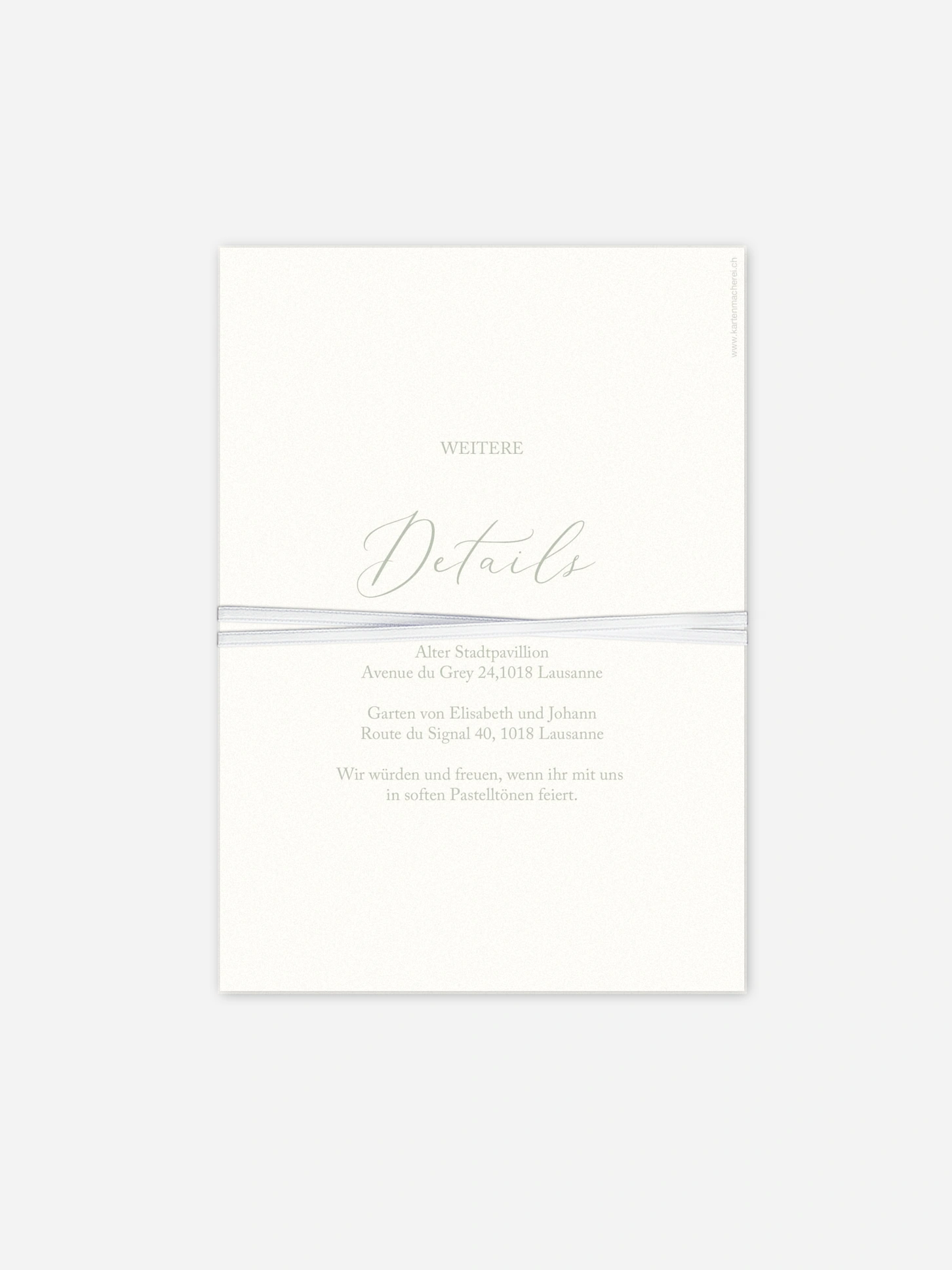 Hochzeitseinladung Peach Roses