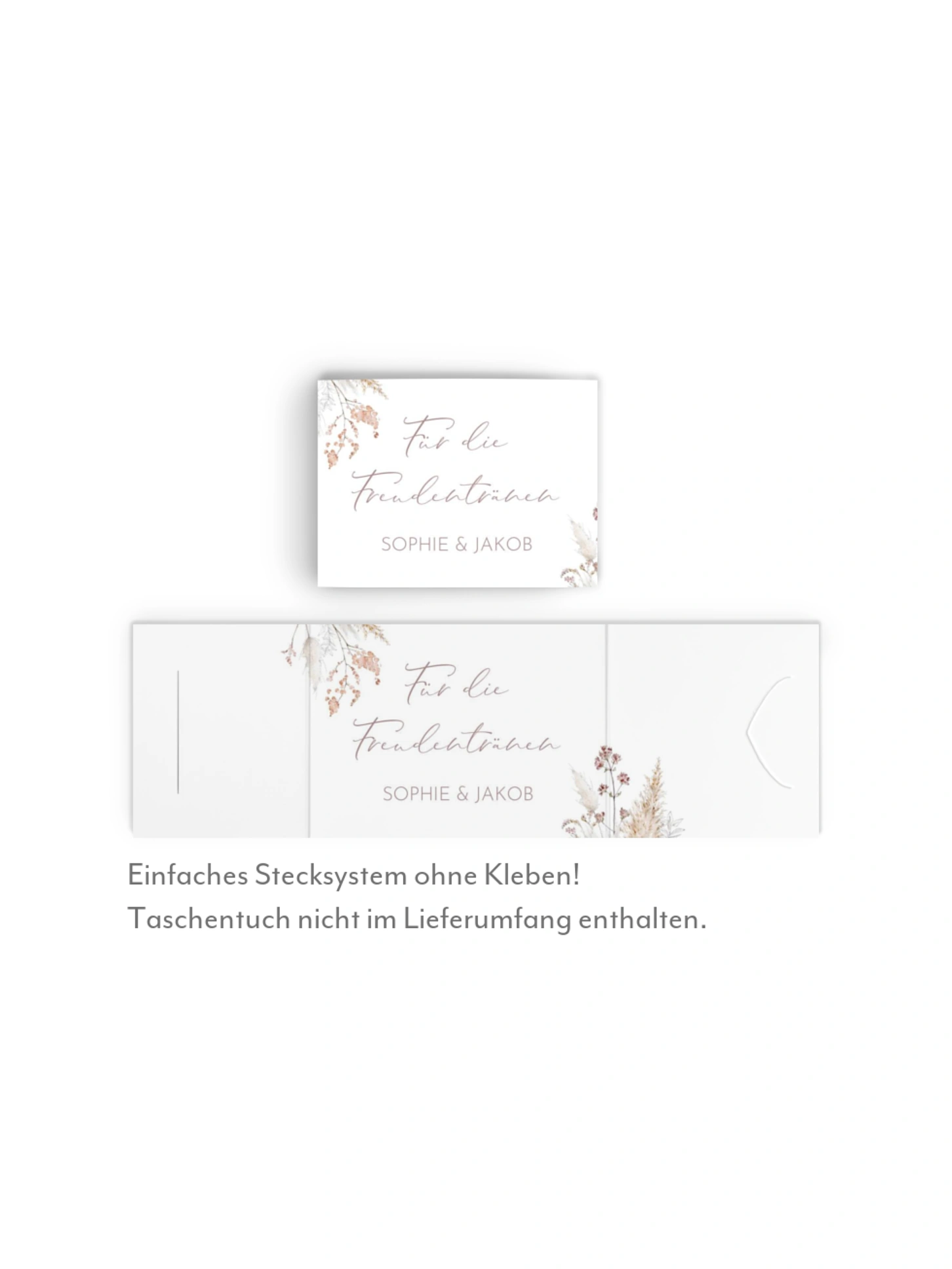 Freudentränen-Taschentücher Petiole Grasses
