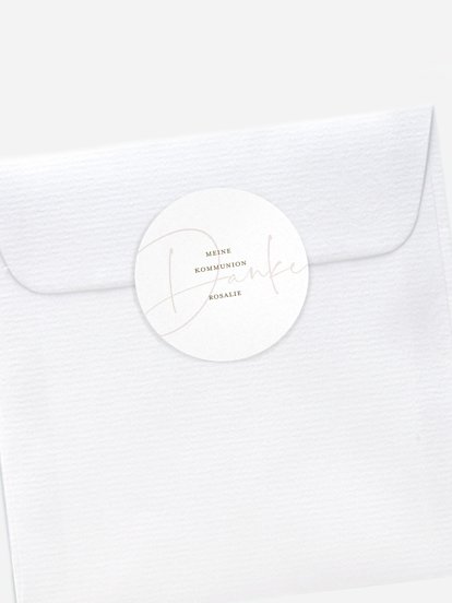 Aufkleber Kommunion Konfirmation Full of Love