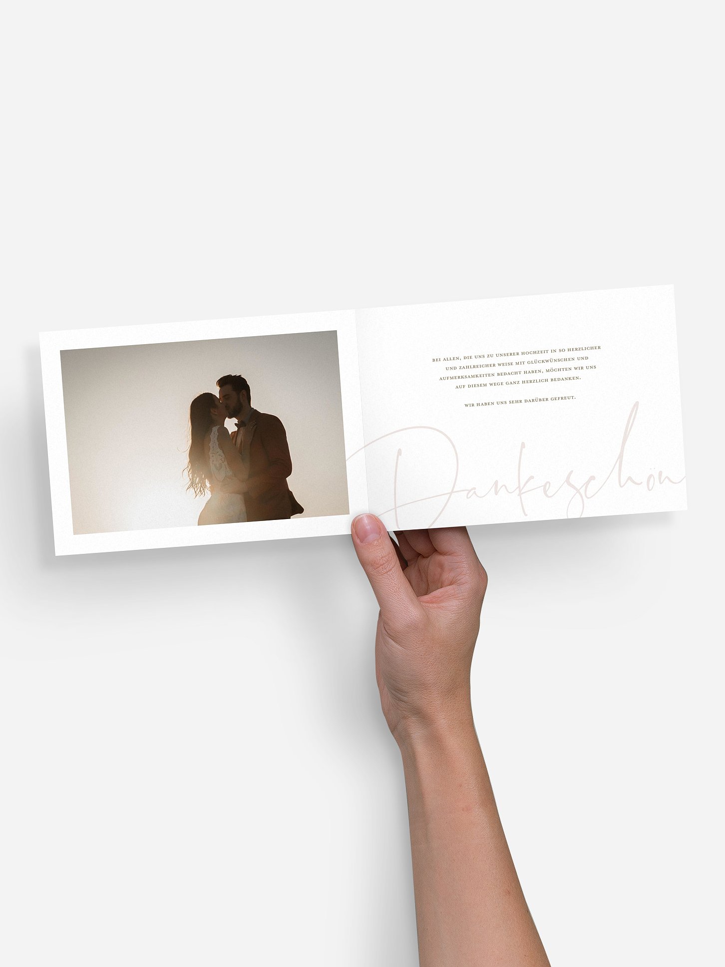 Dankeskarte Hochzeit Full of Love