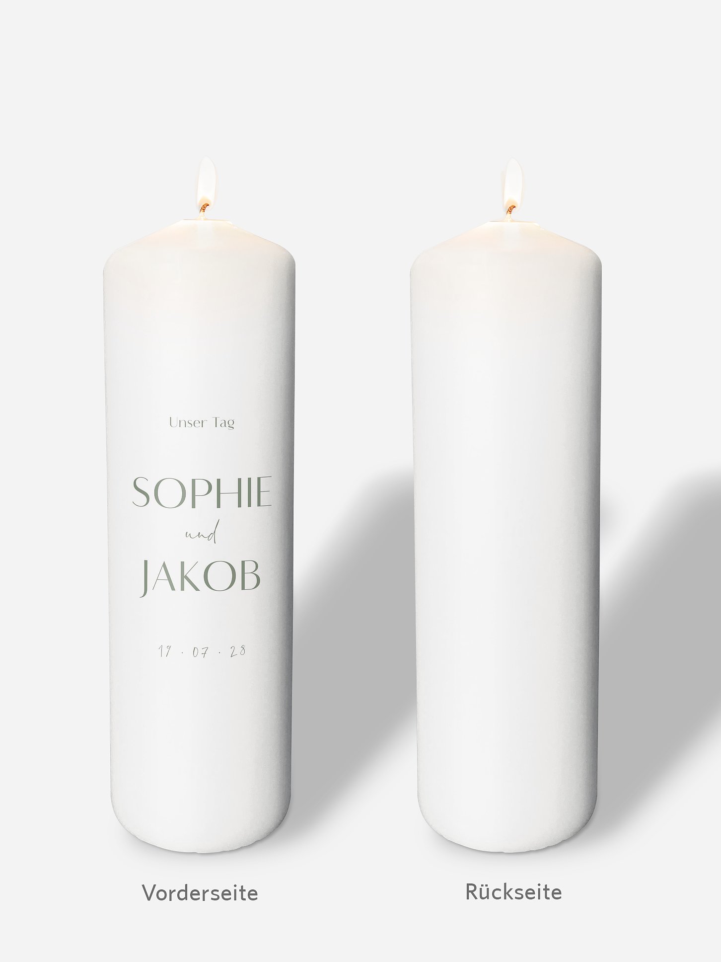 Hochzeitskerze Fall in Love